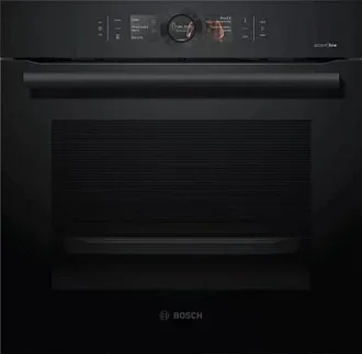 Духовой шкаф Bosch HBG 876EC7S электрический, шириной 59.4 см, черный, пиролитическая очистка 6