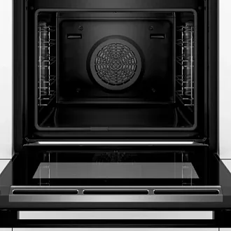 Духовой шкаф Bosch HBG 876EC7S электрический, шириной 59.4 см, черный, пиролитическая очистка 7