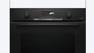 Духовой шкаф Bosch HBG4795B1S электрический, шириной 59.4 см, черный, пиролитическая очистка 7