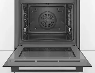 Духовой шкаф Bosch HBG517EB0R электрический, шириной 59.4 см, черный, AquaClean очистка 8