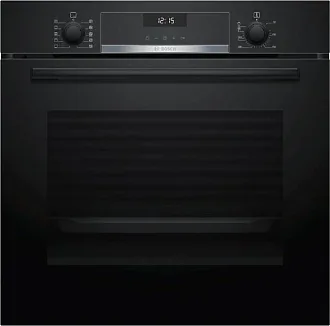 Духовой шкаф Bosch HBG5370B0 электрический, шириной 59.4 см, черный, EcoClean очистка 6