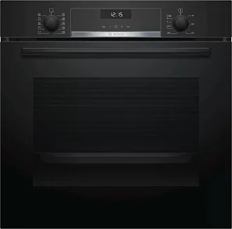 Духовой шкаф Bosch HBG537EB0R электрический, шириной 59.4 см, черный, EcoClean очистка