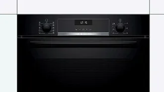 Духовой шкаф Bosch HBG537EB0R электрический, шириной 59.4 см, черный, EcoClean очистка 3