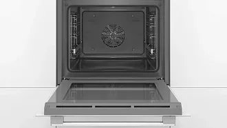 Духовой шкаф Bosch HBG537EW0R электрический, шириной 59.4 см, белый, EcoClean очистка 4