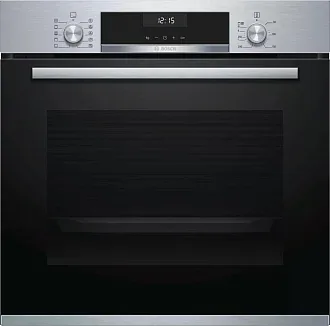 Духовой шкаф Bosch HBG537NS0R электрический, шириной 59.4 см, нержавеющая сталь, EcoClean очистка