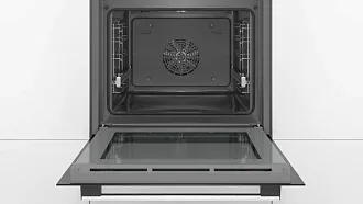 Духовой шкаф Bosch HBG537NS0R электрический, шириной 59.4 см, нержавеющая сталь, EcoClean очистка 4