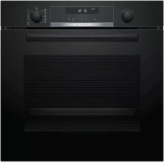 Духовой шкаф Bosch HBG538EB6R электрический, шириной 59.4 см, черный, EcoClean очистка