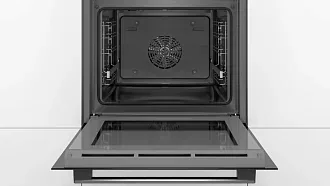 Духовой шкаф Bosch HBG538EB6R электрический, шириной 59.4 см, черный, EcoClean очистка 3