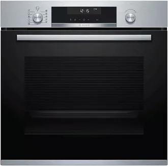 Духовой шкаф Bosch HBG538ES6R электрический, шириной 59.4 см, нержавеющая сталь, EcoClean очистка