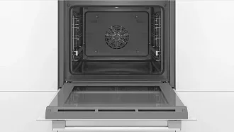 Духовой шкаф Bosch HBG538EW6R электрический, шириной 59.4 см, белый, EcoClean очистка 3