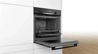 Духовой шкаф Bosch HBG539EB0 электрический, шириной 59.5 см, нержавеющая сталь, EcoClean очистка 8
