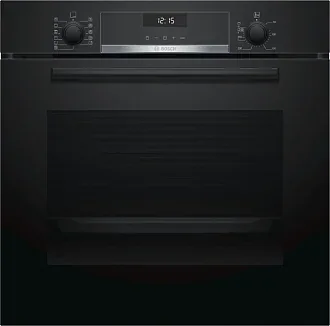 Духовой шкаф Bosch HBG557SB0R электрический, шириной 59.4 см, черный, EcoClean очистка