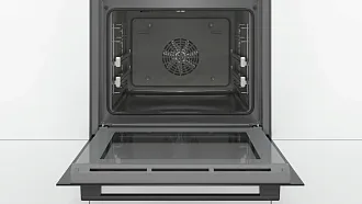 Духовой шкаф Bosch HBG557SB0R электрический, шириной 59.4 см, черный, EcoClean очистка 3