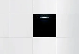 Духовой шкаф Bosch HBG557SB0R электрический, шириной 59.4 см, черный, EcoClean очистка 8