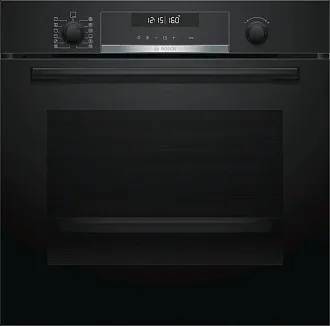 Духовой шкаф Bosch HBG5780B0 электрический, шириной 59.4 см, черный, пиролитическая очистка 6
