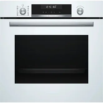 Духовой шкаф Bosch HBG5780W0 электрический, шириной 59.4 см, белый, пиролитическая очистка 6