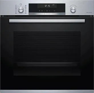 Духовой шкаф Bosch HBG578FS6R электрический, шириной 59.4 см, нержавеющая сталь, пиролитическая очистка