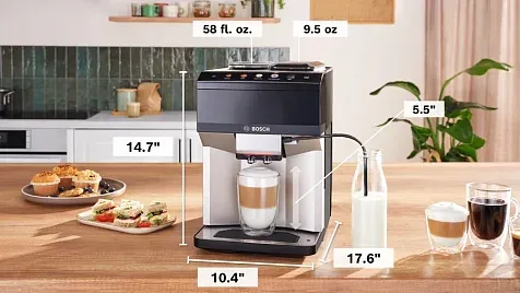 Духовой шкаф Bosch HBG632BW1 электрический, шириной 59.4 см, белый, традиционная очистка 8
