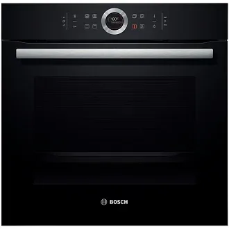 Духовой шкаф Bosch HBG634BB1 электрический, шириной 59.4 см, черный, EcoClean очистка 6