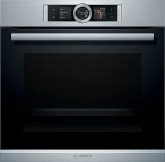 Духовой шкаф Bosch HBG636ES1 электрический, шириной 59.4 см, нержавеющая сталь, EcoClean очистка 8