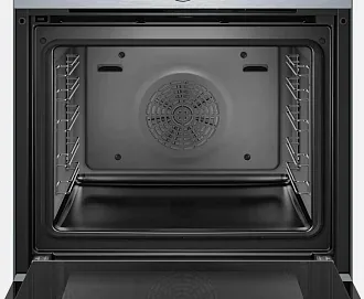 Духовой шкаф Bosch HBG655BS1M электрический, шириной 59.4 см, нержавеющая сталь, EcoClean очистка 7