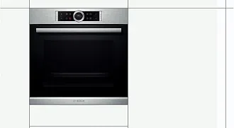 Духовой шкаф Bosch HBG655HS1 электрический, шириной 59.4 см, нержавеющая сталь, EcoClean очистка 2