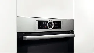 Духовой шкаф Bosch HBG655HS1 электрический, шириной 59.4 см, нержавеющая сталь, EcoClean очистка 3