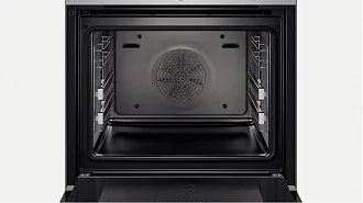 Духовой шкаф Bosch HBG655HS1 электрический, шириной 59.4 см, нержавеющая сталь, EcoClean очистка 6