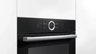 Духовой шкаф Bosch HBG655NB1 электрический, шириной 59.4 см, черный, EcoClean очистка 3