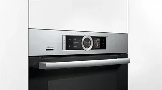 Духовой шкаф Bosch HBG656ES6 электрический, шириной 59.4 см, нержавеющая сталь, EcoClean очистка 3