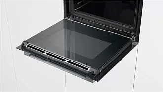 Духовой шкаф Bosch HBG656ES6 электрический, шириной 59.4 см, нержавеющая сталь, EcoClean очистка 4