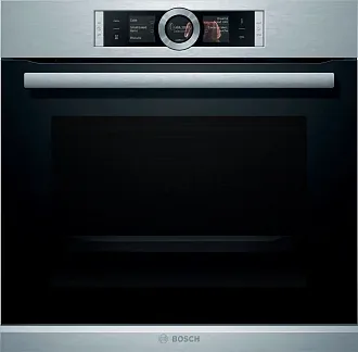 Духовой шкаф Bosch HBG656RS1M электрический, шириной 59.4 см, нержавеющая сталь, EcoClean очистка 6
