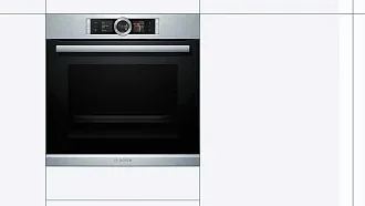 Духовой шкаф Bosch HBG656RS1M электрический, шириной 59.4 см, нержавеющая сталь, EcoClean очистка 8
