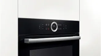 Духовой шкаф Bosch HBG672BB1F электрический, шириной 59.4 см, черный, пиролитическая очистка 3
