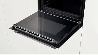 Духовой шкаф Bosch HBG672BB1F электрический, шириной 59.4 см, черный, пиролитическая очистка 4