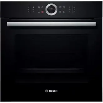Духовой шкаф Bosch HBG672BB1S электрический, шириной 59.5 см, черный, пиролитическая очистка 6