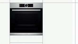Духовой шкаф Bosch HBG672BS1F электрический, шириной 59.4 см, нержавеющая сталь, пиролитическая очистка 7