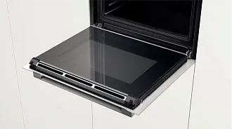 Духовой шкаф Bosch HBG672BW1F электрический, шириной 59.4 см, белый, пиролитическая очистка 4
