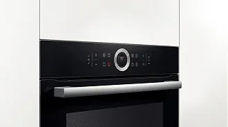Духовой шкаф Bosch HBG6750B1 электрический, шириной 59.4 см, черный, пиролитическая очистка 3