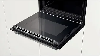 Духовой шкаф Bosch HBG6750B1 электрический, шириной 59.4 см, черный, пиролитическая очистка 4