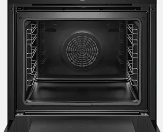 Духовой шкаф Bosch HBG675BB1 электрический, шириной 59.4 см, черный, пиролитическая очистка 7
