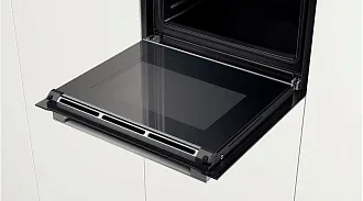 Духовой шкаф Bosch HBG6764B1 электрический, шириной 59.4 см, черный, пиролитическая очистка 4
