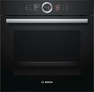 Духовой шкаф Bosch HBG676EB6 электрический, шириной 59.4 см, черный, пиролитическая очистка