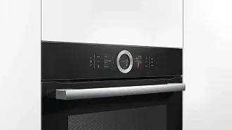 Духовой шкаф Bosch HBG676EB6 электрический, шириной 59.4 см, черный, пиролитическая очистка 3