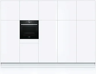Духовой шкаф Bosch HBG676EB6 электрический, шириной 59.4 см, черный, пиролитическая очистка 4