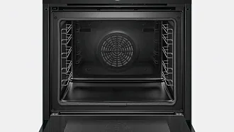 Духовой шкаф Bosch HBG676EB6 электрический, шириной 59.4 см, черный, пиролитическая очистка 6