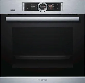 Духовой шкаф Bosch HBG676ES6 электрический, шириной 59.4 см, нержавеющая сталь, пиролитическая очистка