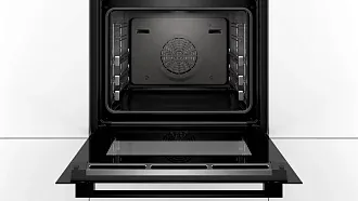 Духовой шкаф Bosch HBG855TC0 электрический, шириной 59.4 см, черный, EcoClean очистка 8
