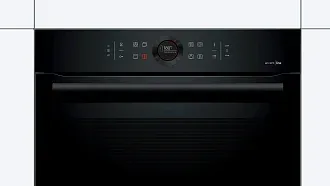 Духовой шкаф Bosch HBG8755C0 электрический, шириной 59.4 см, черный, пиролитическая очистка 2
