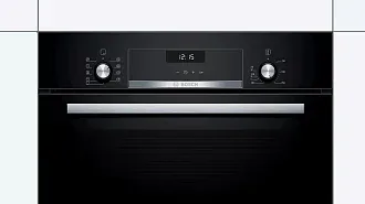 Духовой шкаф Bosch HBJ514EB0R электрический, шириной 59.4 см, черный, традиционная очистка 2
